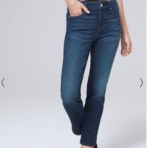WHBM straight crop jeans